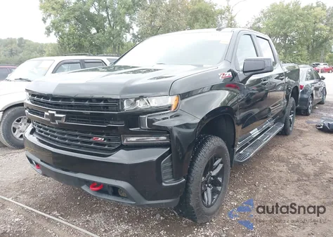 2020 Chevrolet Silverado 1500 4Wd Short Bed Lt Trail Boss from USA, damaged, VIN 1GCPYFED2LZ372090